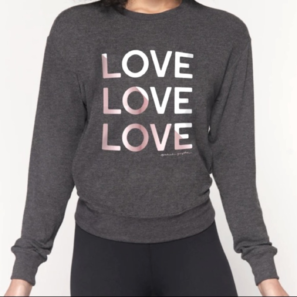 Spiritual Gangster | Love Crew Neck Savasana Sweater